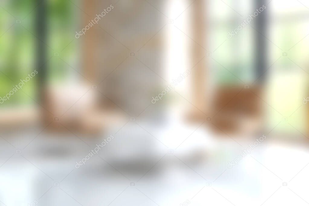 Living de casă familială, lemn și textile naturale